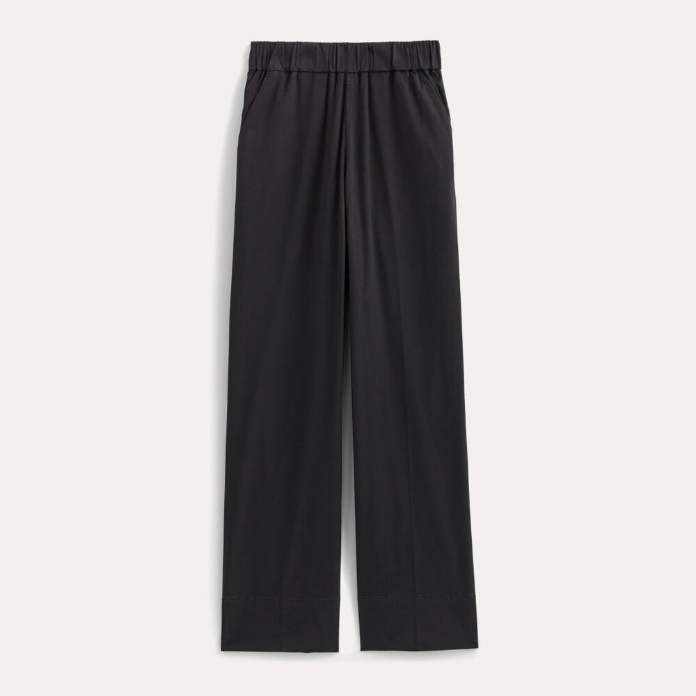 New - unworn Everlane Women's Easy Pant in Black, Size Medium, Cotton/Twill